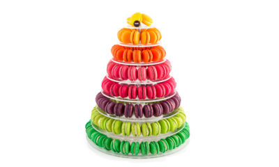 macaron etagere leeg