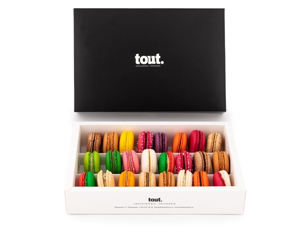 Macaron giftbox 24 stuks
